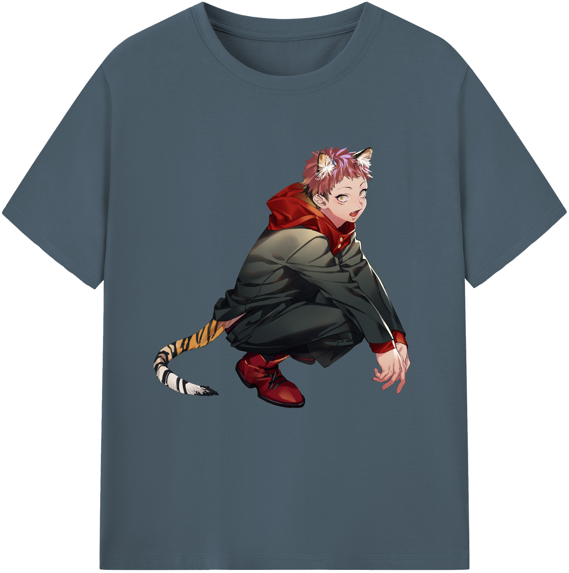 （画像用） 呪術廻戦 Jujutsu Kaisen 綿100％半袖Tシャツ（フロントプリント）